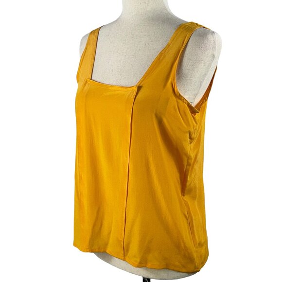 Stunning & NWT Matthew Lombardi for Banco Silk Tank in Sunflower Yellow … - Picture 2 of 11